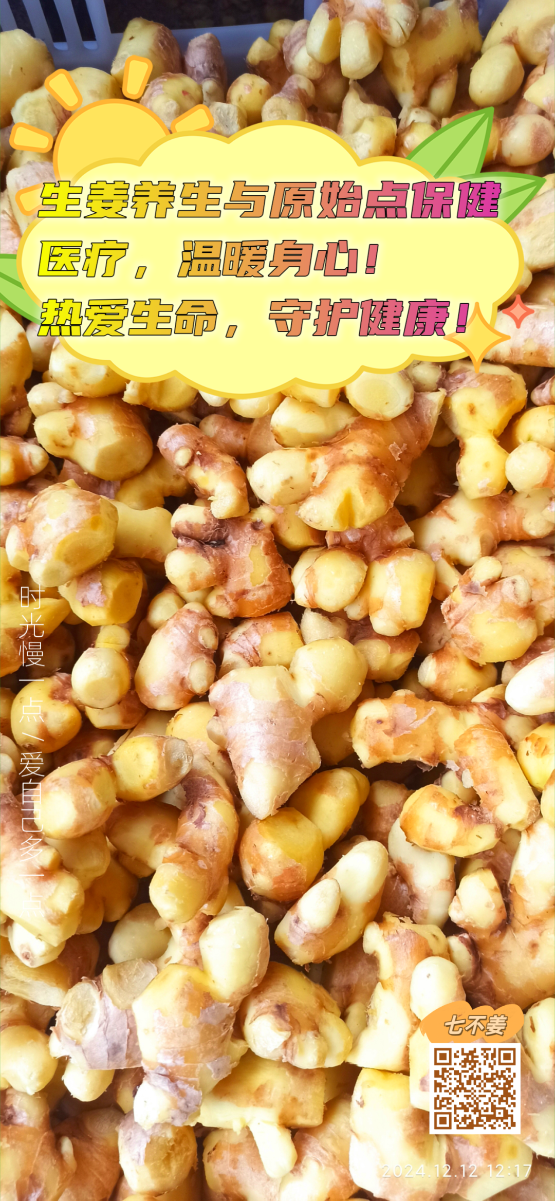 (广告)双12特惠促销 庆祝七不姜秋收完成 (广告)双12特惠促销 庆祝七不姜秋收完成