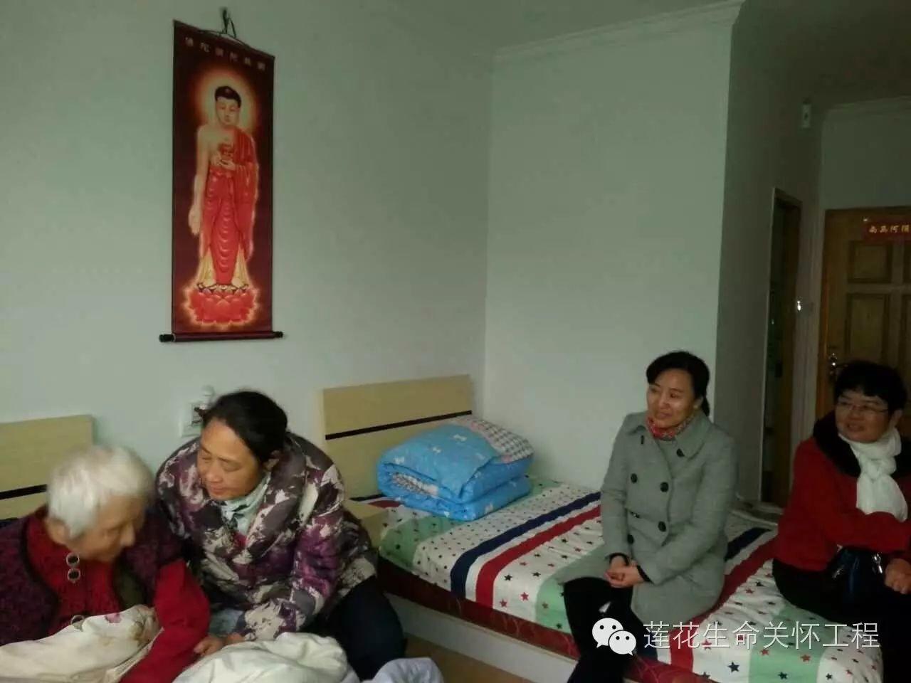 走进莲花养老公寓的胡秀兰爱心团队原始点志愿者服务队-七不姜 生姜养生网-明德CSA生态姜园&明安农业