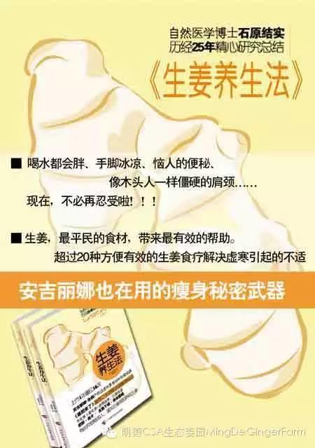 生姜养生法(1)让人健康有活力的生姜 -自然医学养生专家石原结实