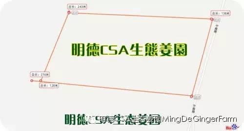 CSA生态姜园的选址：东方圣城曲阜姚村镇现代农业科技示范园