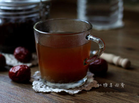 红枣姜母膏-冬季必备的美颜祛寒暖身茶饮