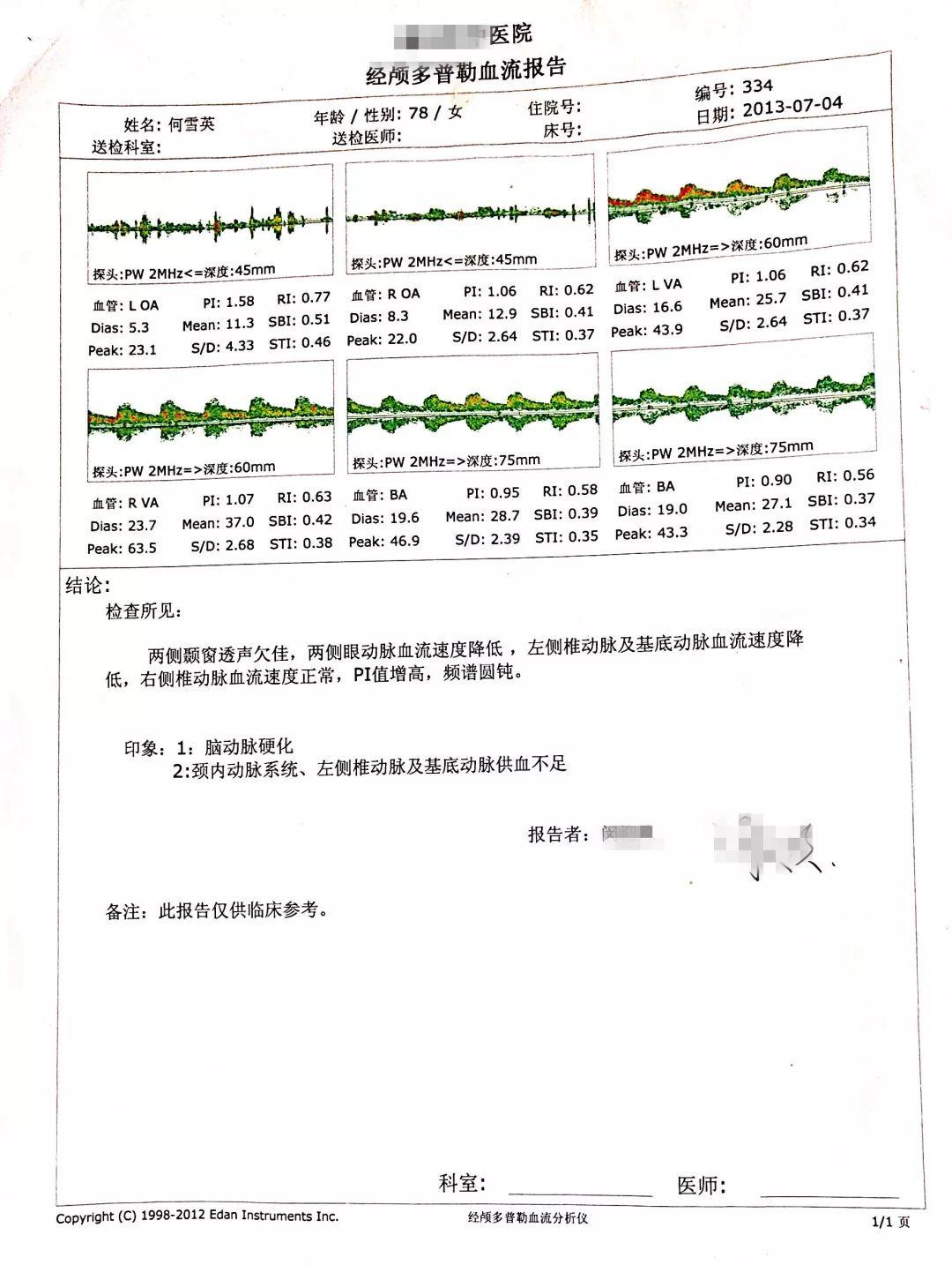 本中心学员花开武汉，原始点调理老年性各种病症案例