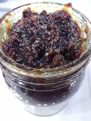 黑糖红枣枸杞姜母茶酱