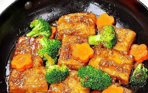 [生姜美食] 热源食谱：姜汁铁板豆腐 温热饮食-七不姜 生姜养生网-明德CSA生态姜园&明安农业