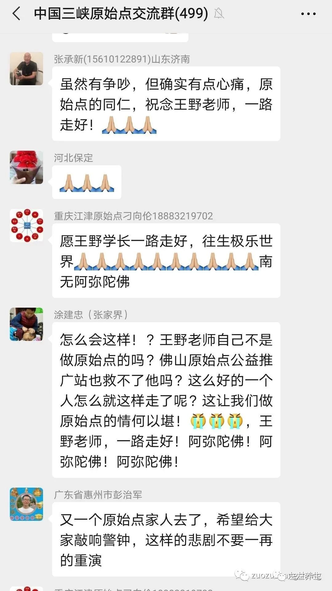 悼念大陆原始点巨星——王野老师