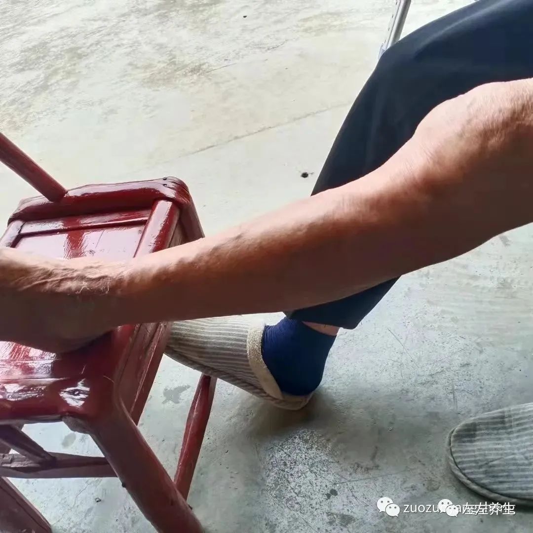 案例分享：85岁老人腿痛、无力，“种”发的案例