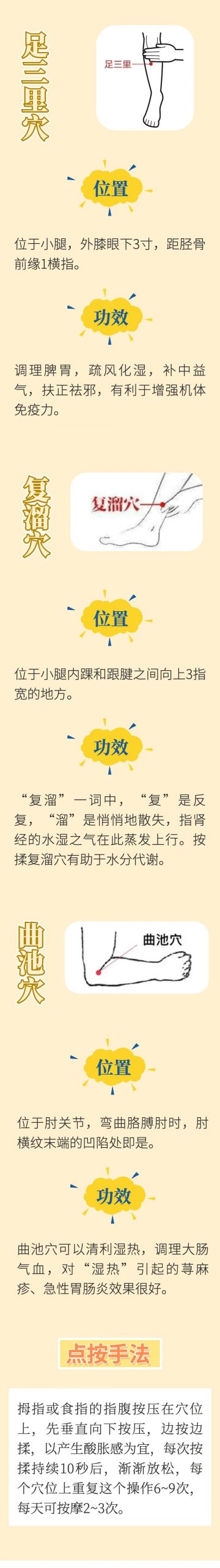 “湿气在，百病害”，末伏养生勿忘祛湿，这些“排湿穴”要知道！