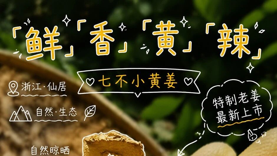 **七不干姜片 · 把阳光封存进每一片！🌟-七不姜 生姜养生网-明德CSA生态姜园&明安农业