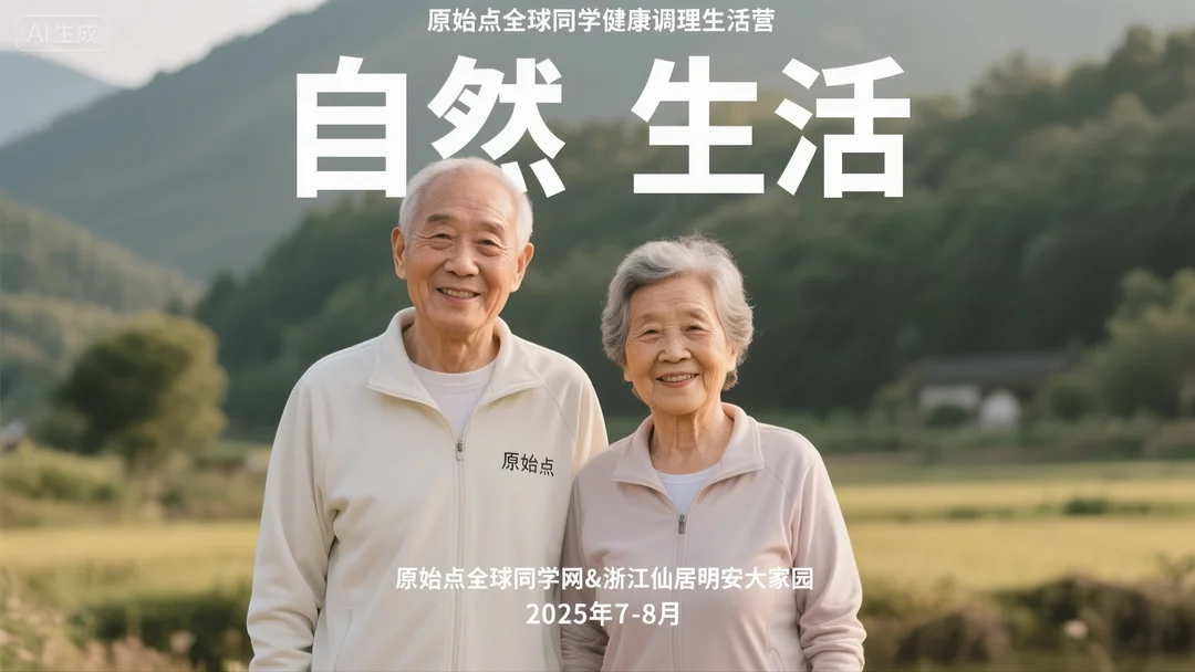 浙江仙居 原始点健康生活营&原始点学习培训班招生!╰(*°▽°*)╯自然生态健康调理营 2025.8月二期-七不姜 生姜养生网-明德CSA生态姜园&明安农业