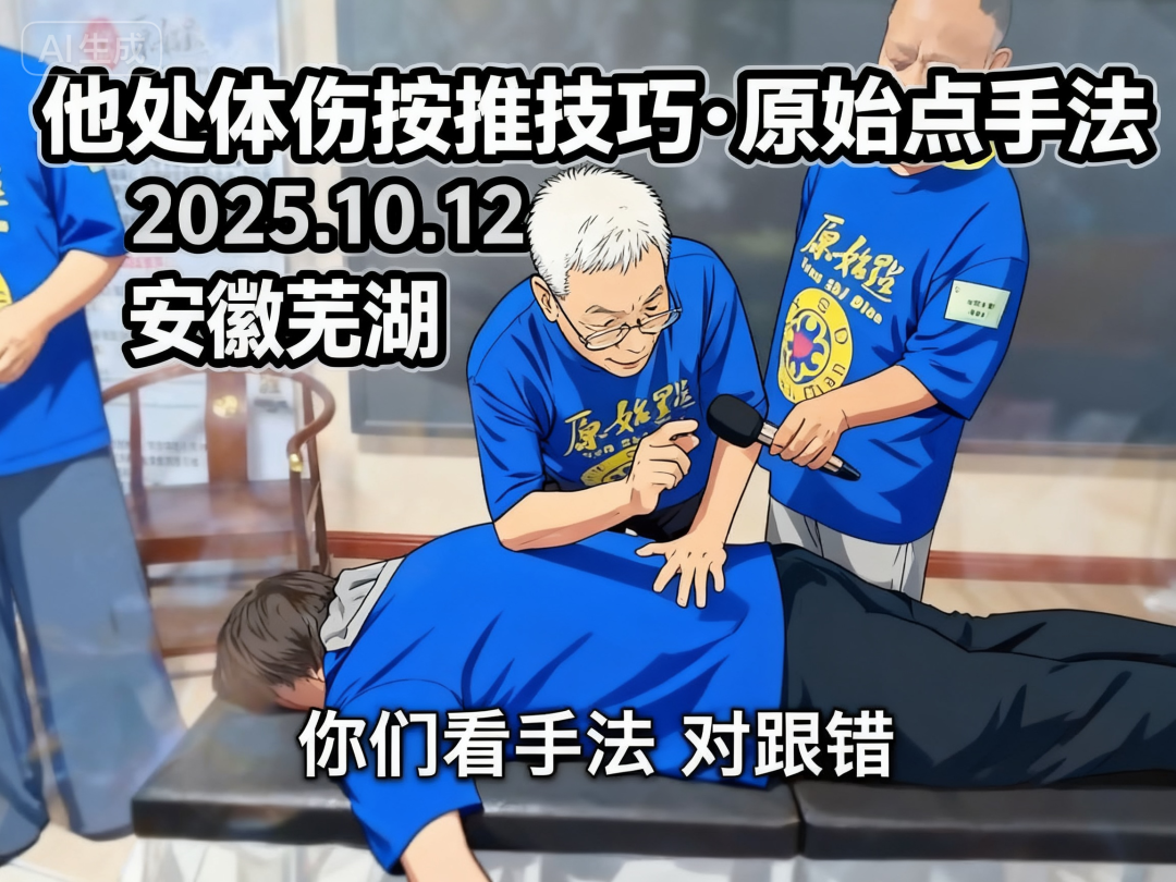 2025/10/12 原始点线上课程 主题: 他处(体伤)按推技巧 解说1-原始点全球同学网